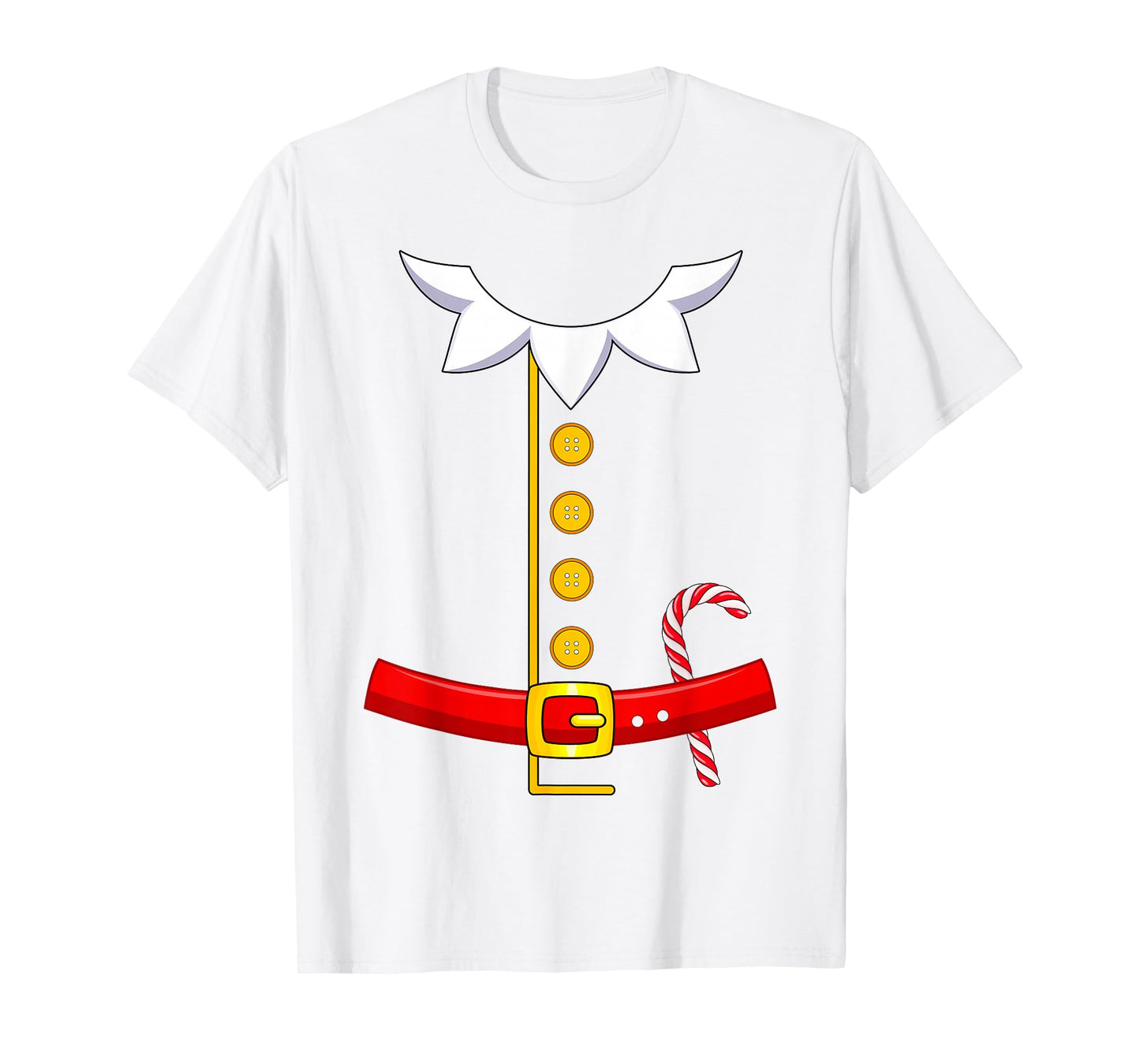 Elf Costume Shirt Christmas Holiday Men Women Kids Boys Girl T-Shirt