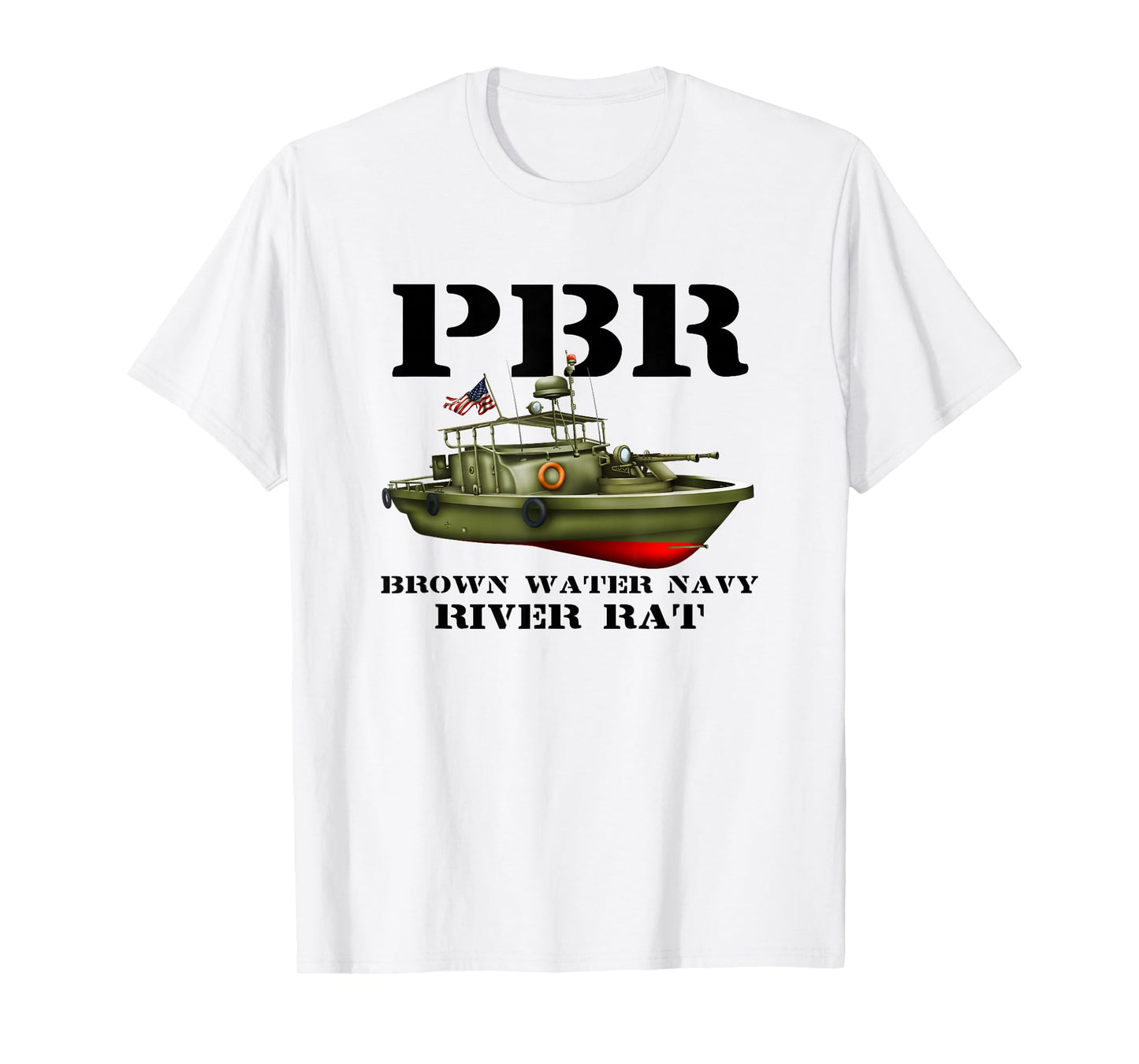 PBR Brown Water Navy T-Shirt