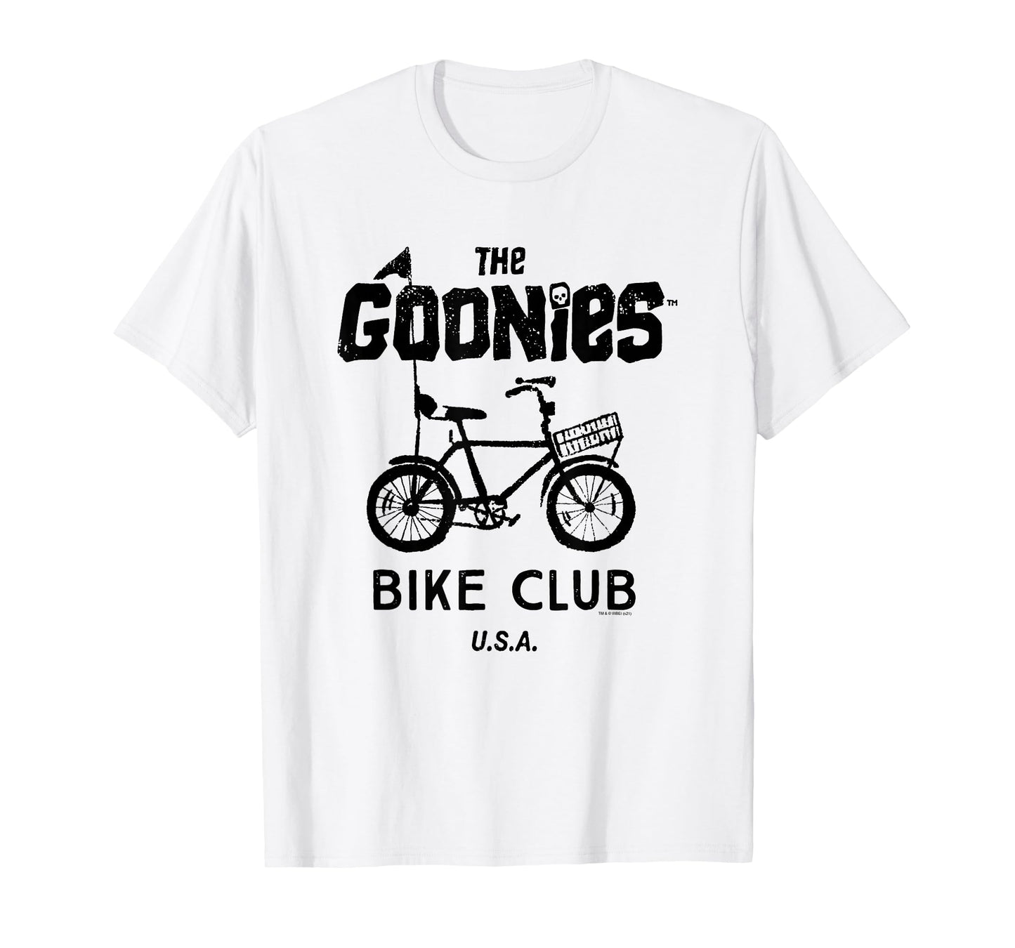 The Goonies Bike Club Black Logo Movie T-Shirt