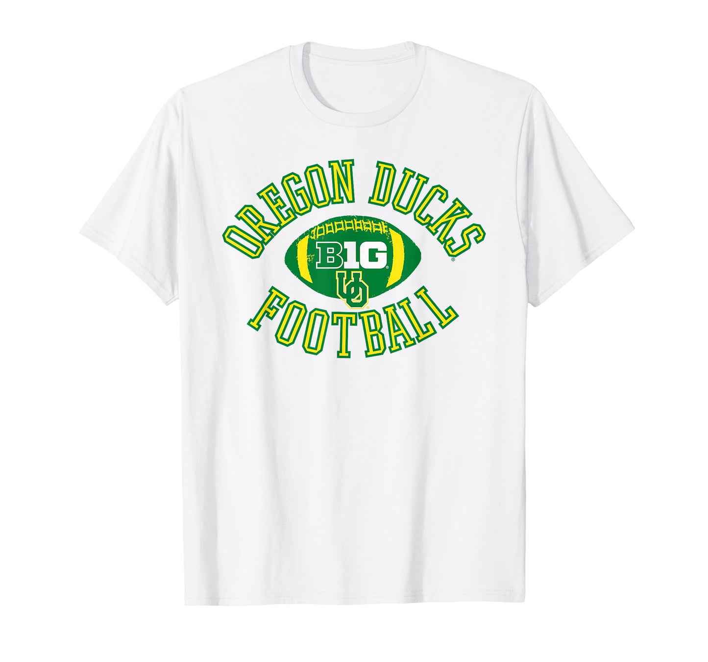 Oregon Ducks Big 10 Football Huddle Logo Officially Licensed T-Shirt