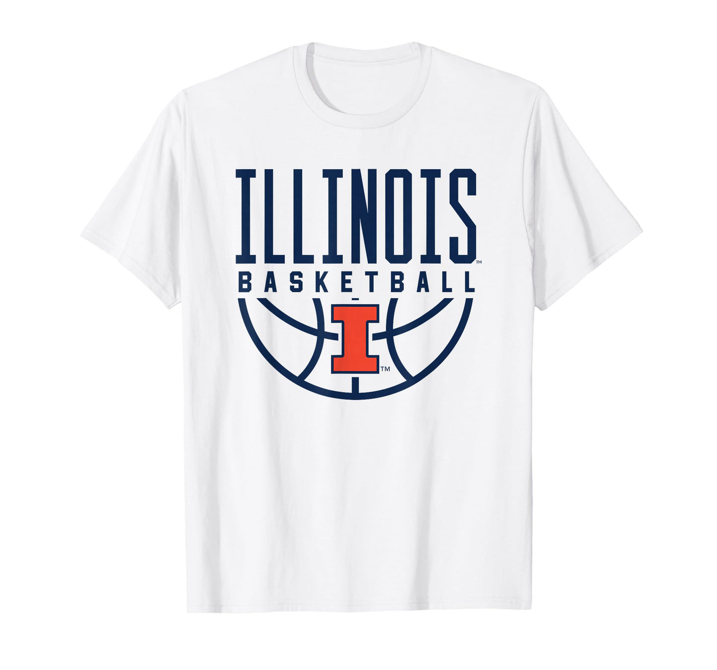 University of Illinois Fighting Illini Basketball Arch T-Shirt