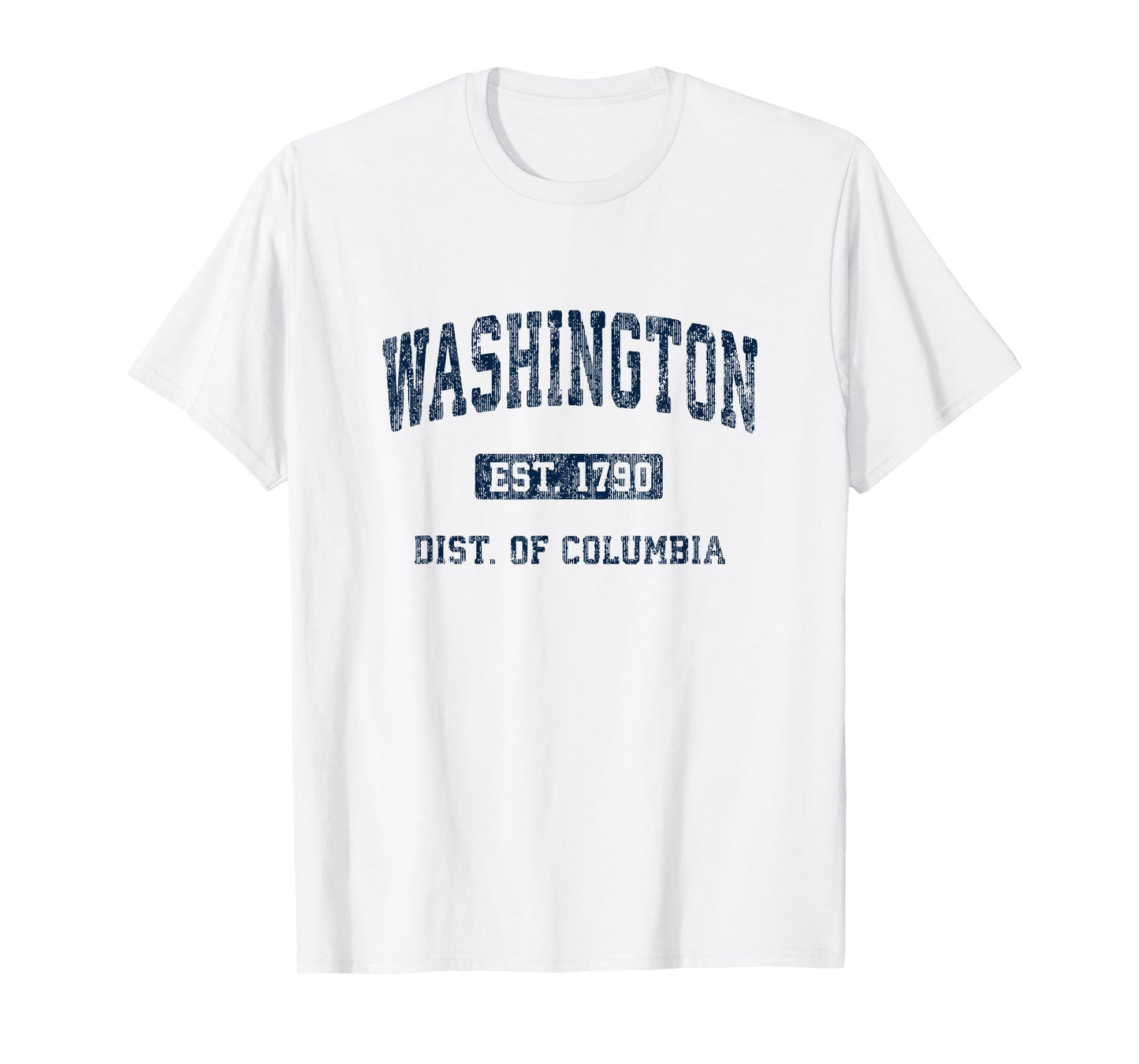 Washington DC Vintage Athletic Sports Design T-Shirt