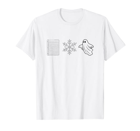 Paper Snow Ghost T-Shirt