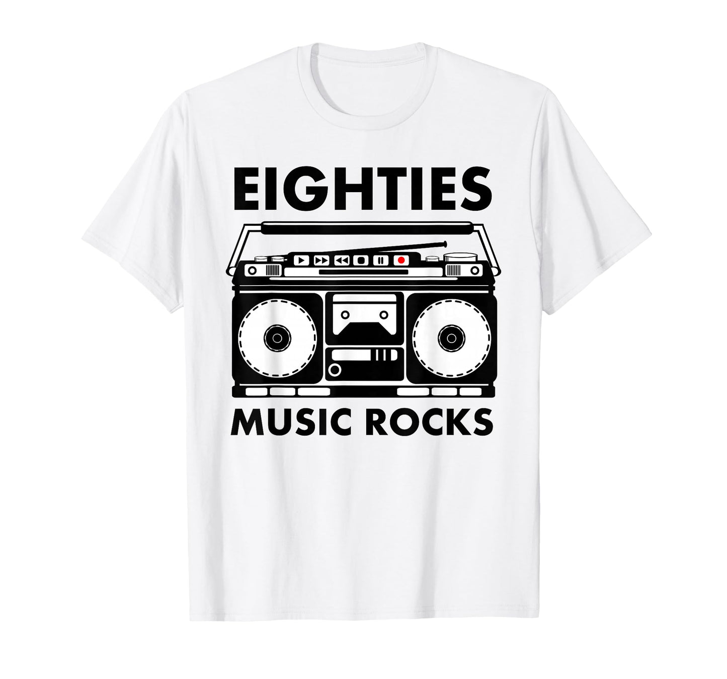 Eighties Music Rocks T-Shirt
