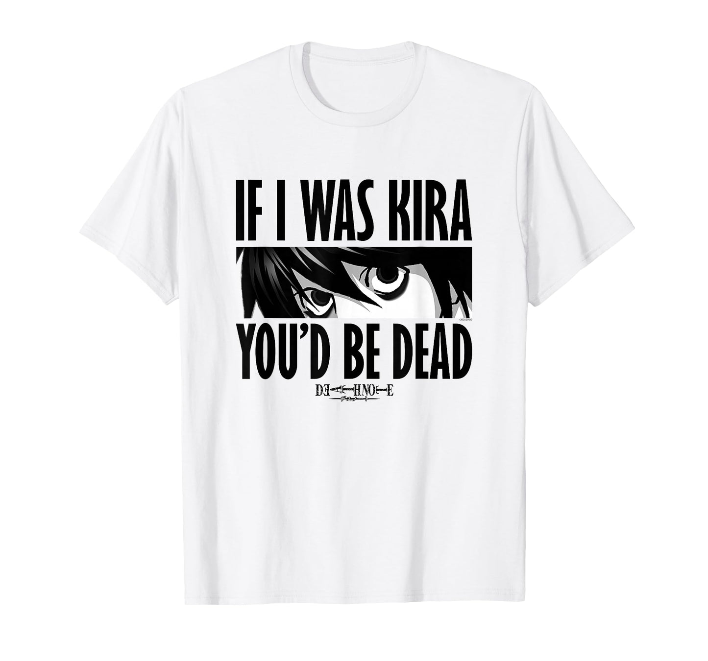 Death Note If I was Kira L Eyes Anime T-Shirt