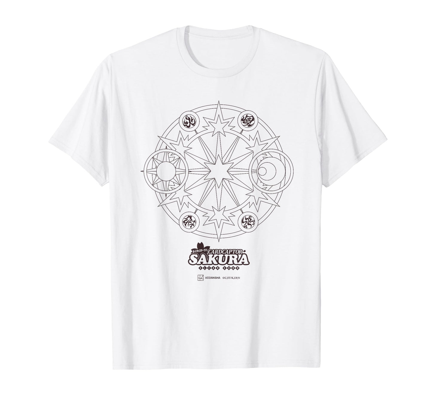 Cardcaptor Sakura: Clear Card - “Clear Magic Circle” T-Shirt