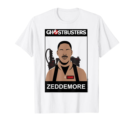 Ghostbusters Zeddemore Name Portrait T-Shirt