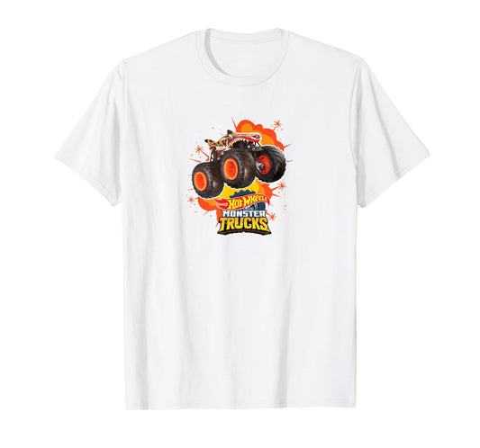 Hot Wheels - Monster Trucks Tiger Shark T-Shirt