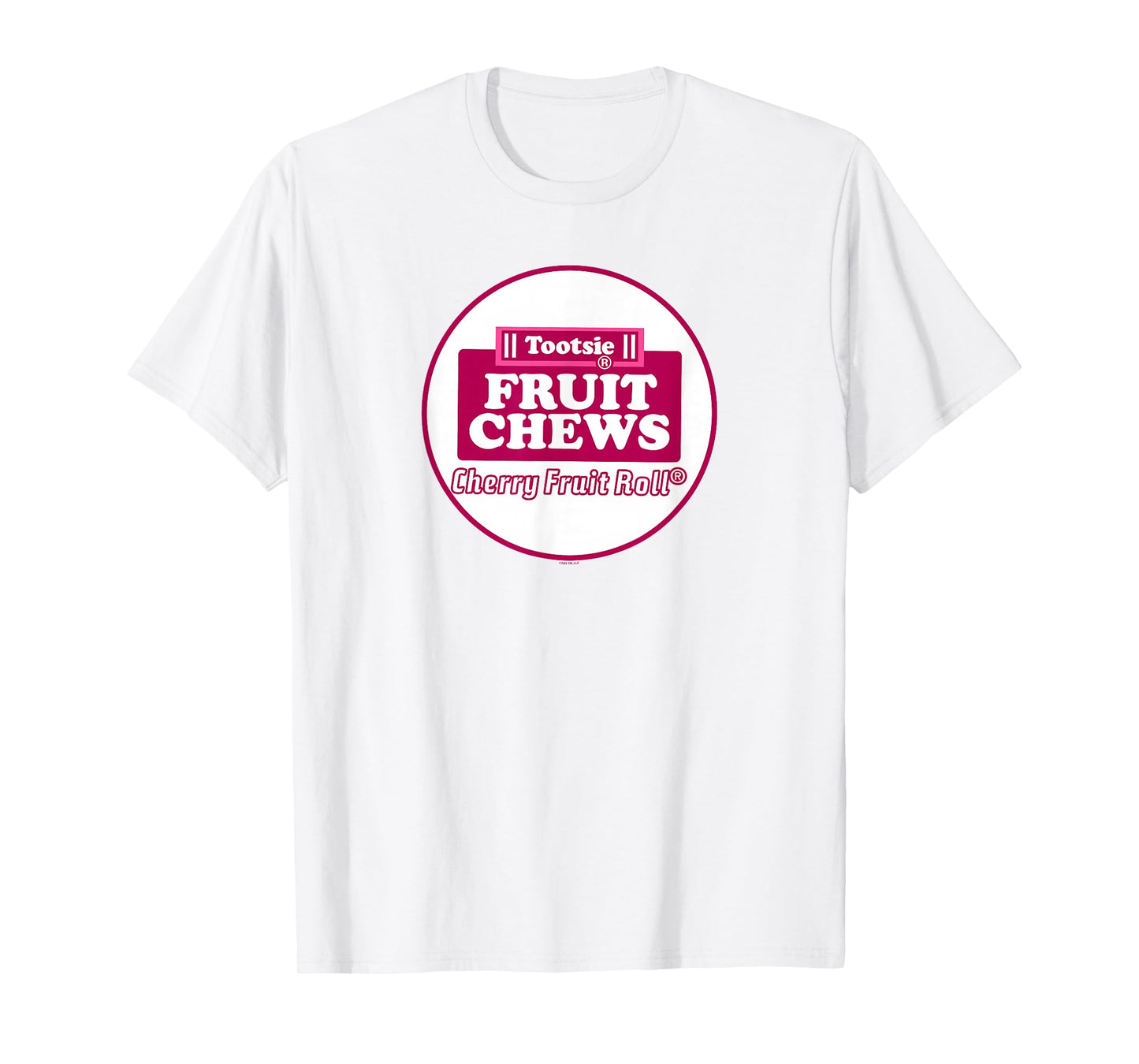 Tootsie Fruit Chews Cherry Fruit Roll Logo T-Shirt