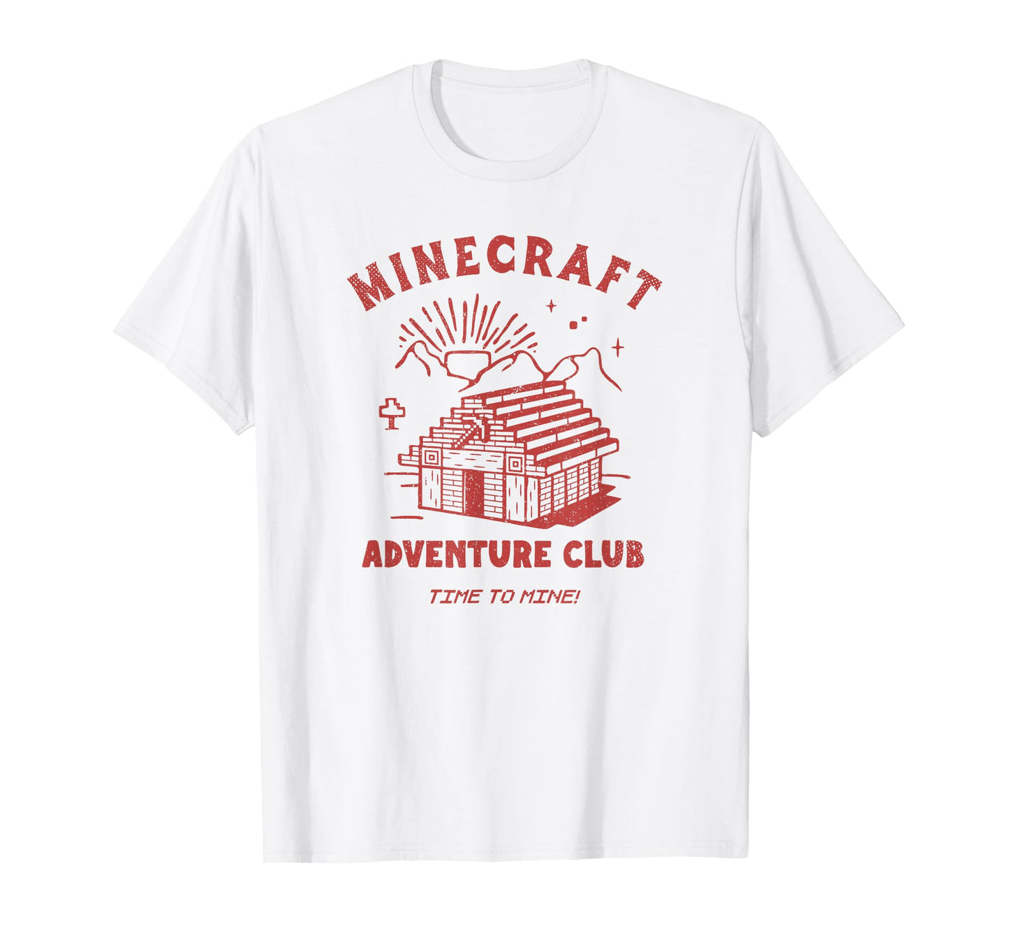 Minecraft Adventure Club Time To Mine! Cabin T-Shirt