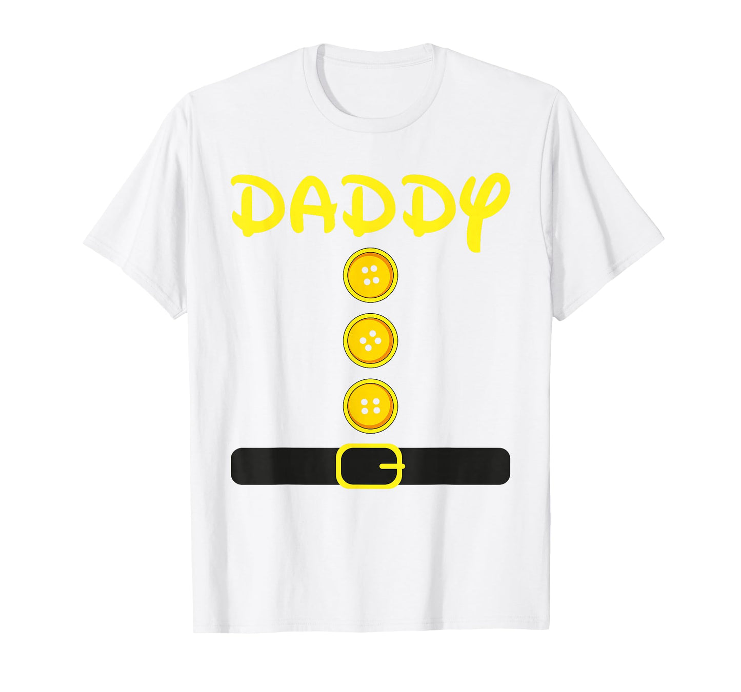 Daddy Dwarf Halloween Family Costume Color Dwarf Matching T-Shirt