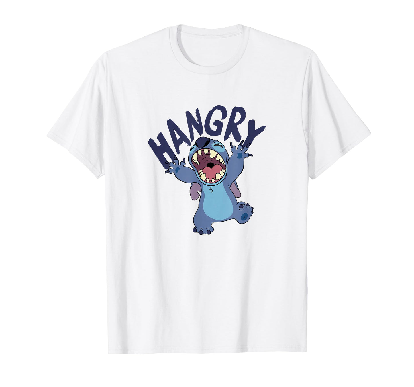 Disney Lilo & Stitch Hangry Cute Stitch Big Chest Portrait T-Shirt