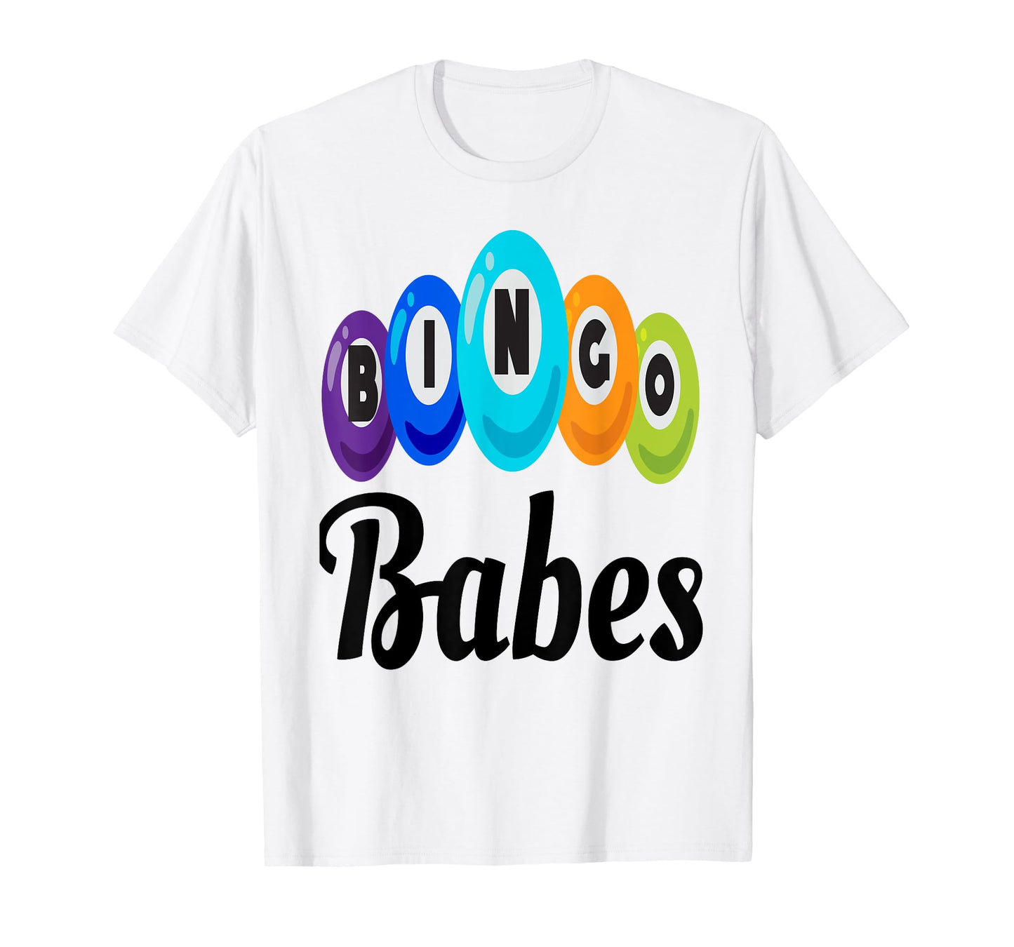 Bingo Babes Player Winning Matching Friend Group Saying T-Shirt