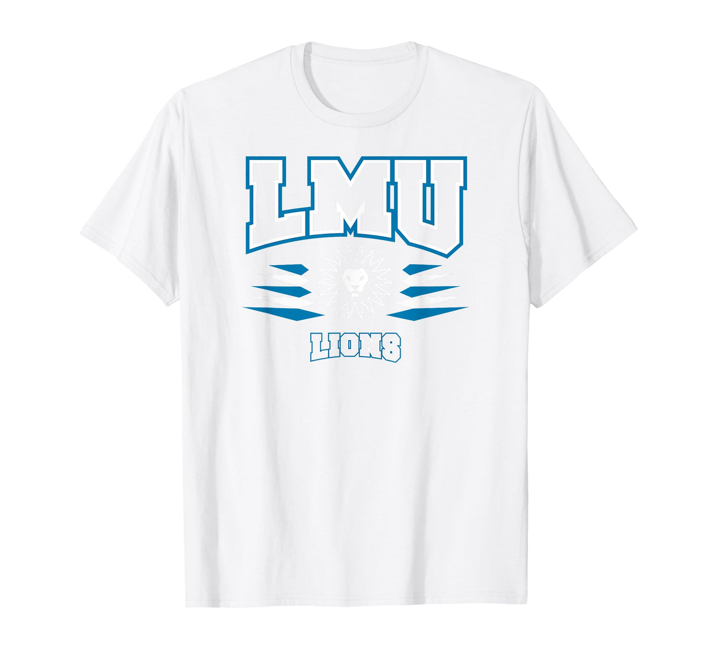 Loyola Marymount Lions Retro Diamond Red Officially Licensed T-Shirt