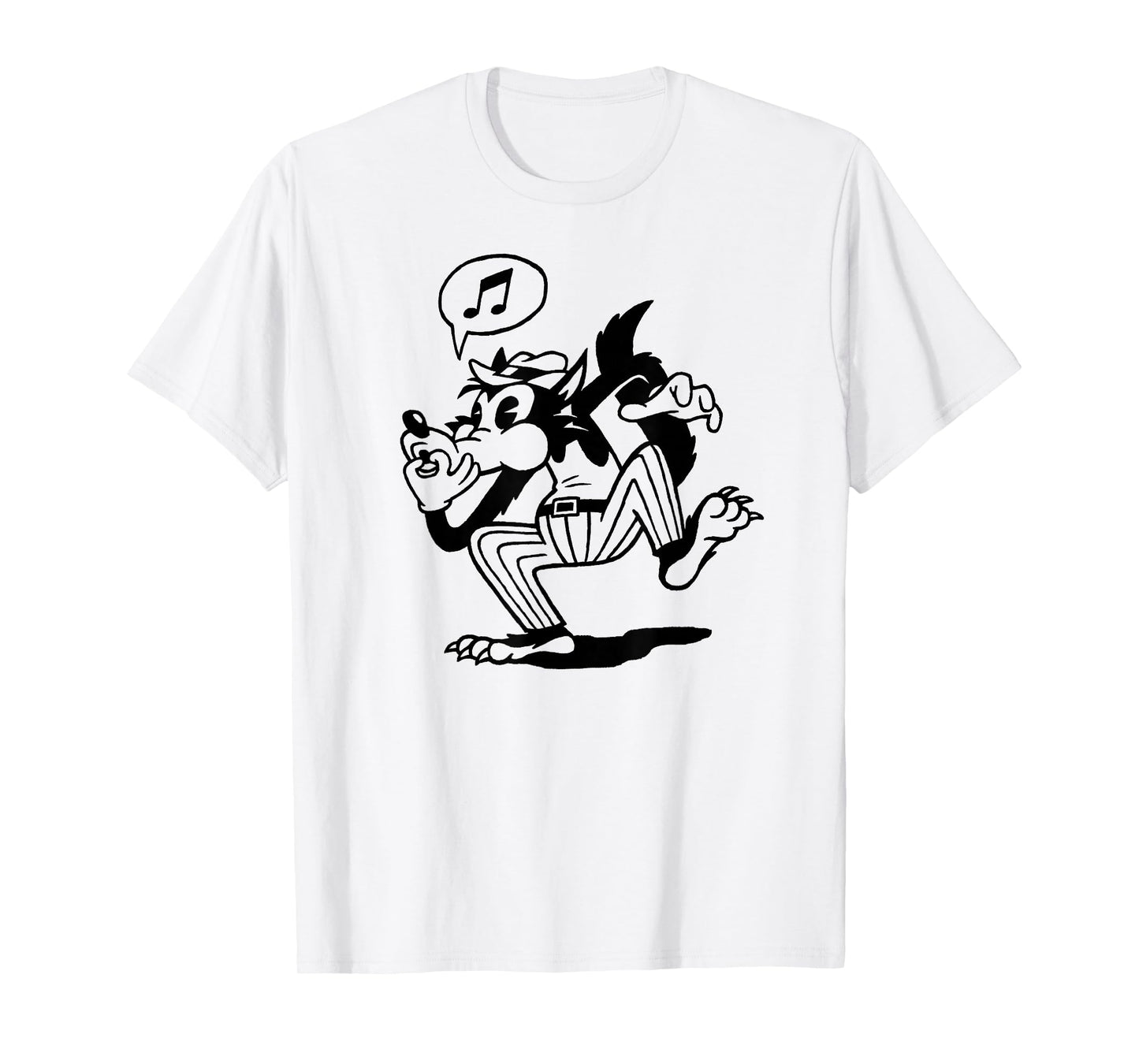 Vintage Cartoon Wolf Whistle T-Shirt T-Shirt