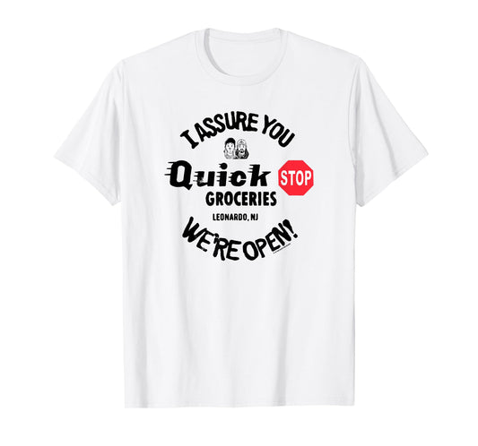 Jay and Silent Bob Quick Stop Groceries Sign T-Shirt