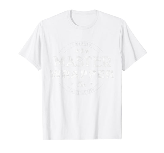 Master Wrapper Christmas Crew - Red T-Shirt