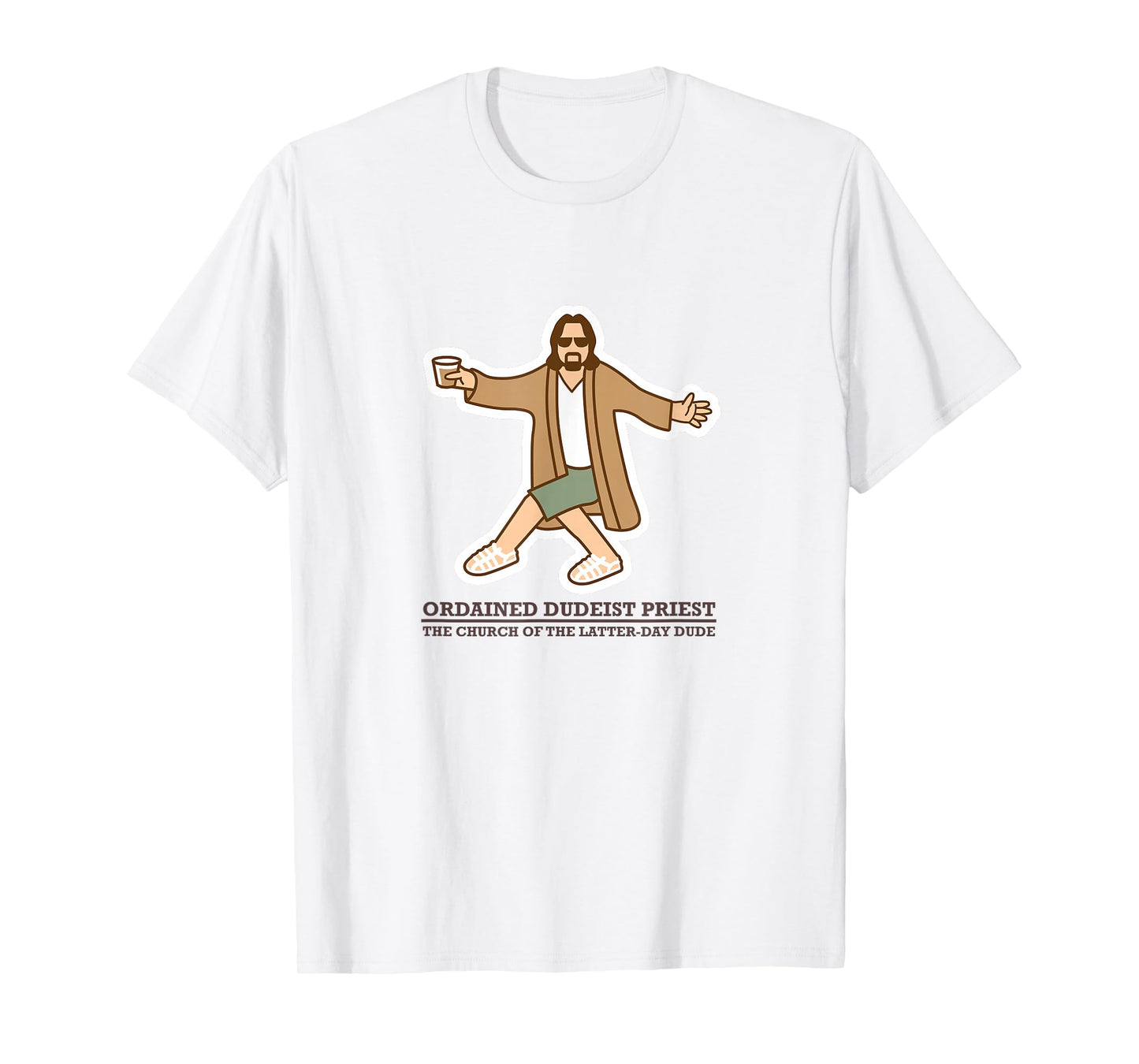 Ordained Dudeist Priest Dancing Tee Shirt