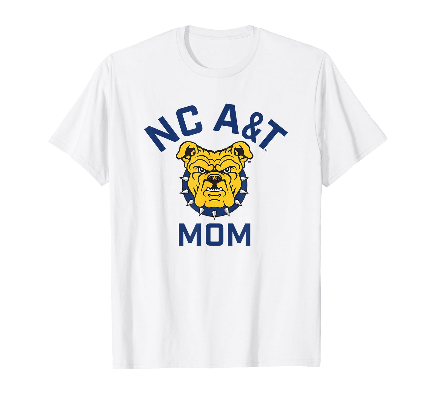 North Carolina A&T State University Aggies Arched Mom T-Shirt