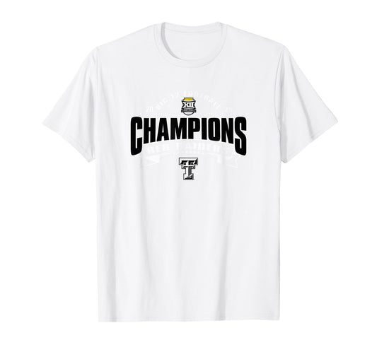 Texas Tech Red Raiders Big 12 Champs 2025 Football T-Shirt