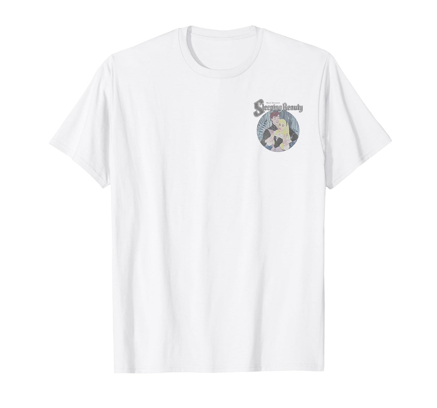 Disney Sleeping Beauty Aurora Prince Phillip Movie Poster T-Shirt