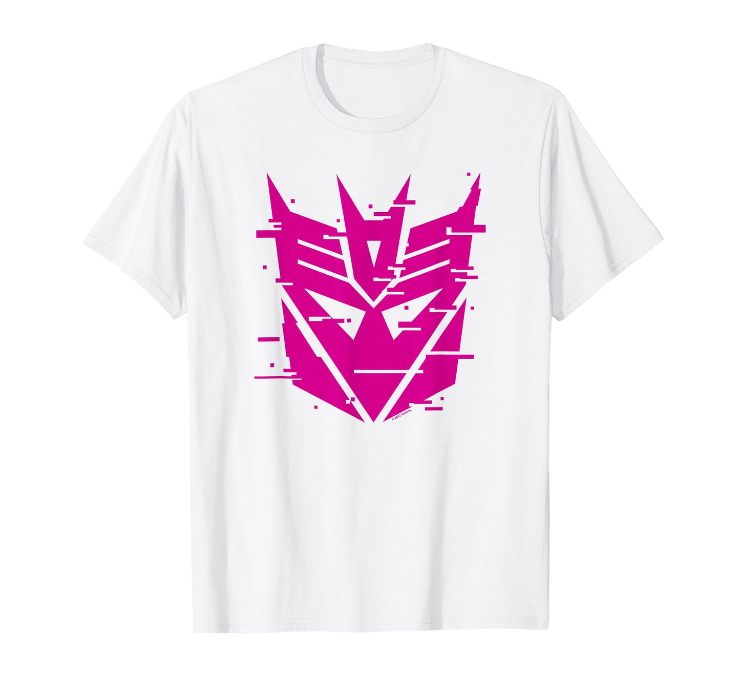 Transformers Evergreen Decepticon Glitch Logo T-Shirt