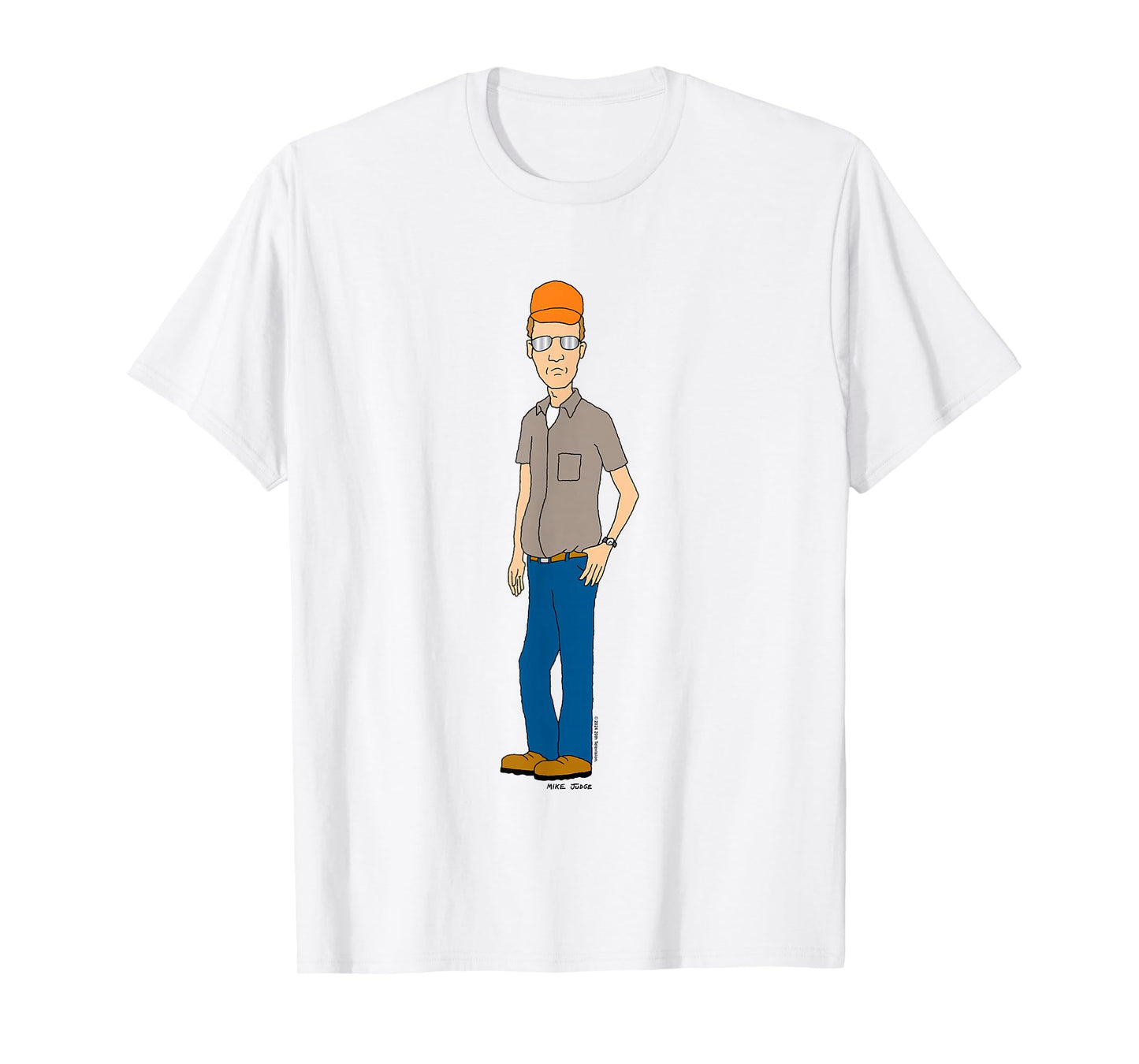 King Of The Hill Iconic Dale Gribble Cool Pose Big Portrait T-Shirt