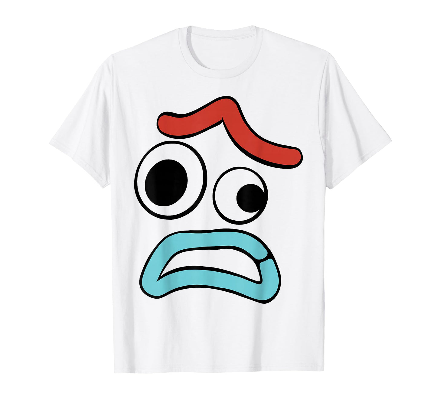 Disney Pixar Toy Story 4 Forky Large Upset Face T-Shirt
