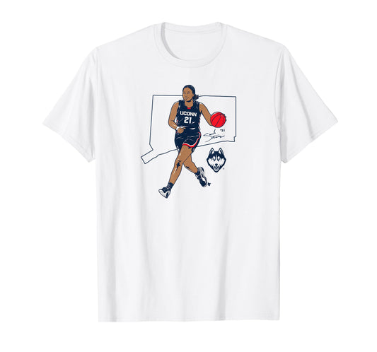 UConn Basketball: Sarah Strong State Star T-Shirt