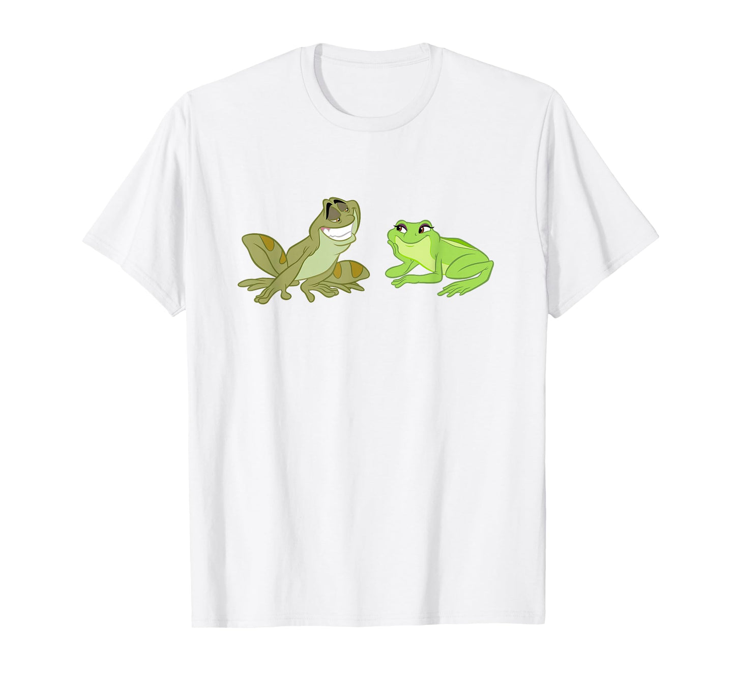 Disney The Princess and The Frog Tiana and Naveen T-Shirt Small