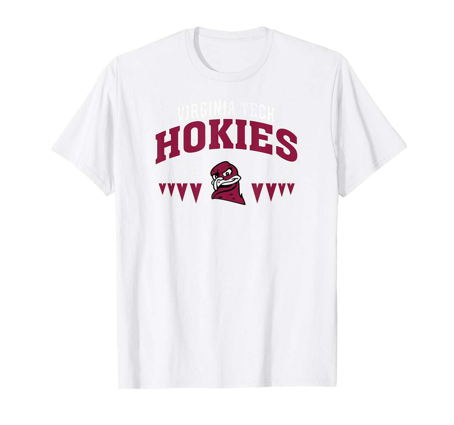Virginia Tech Hokies Split Orange Officially Licensed T-Shirt