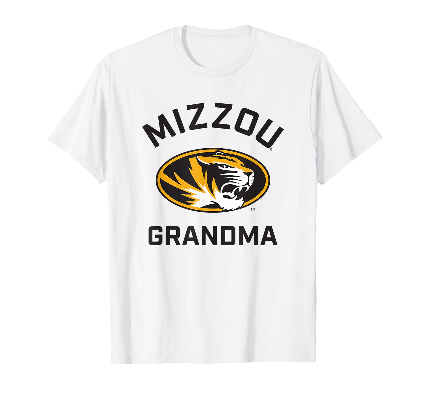 University of Missouri Mizzou Tigers Arched Grandma T-Shirt