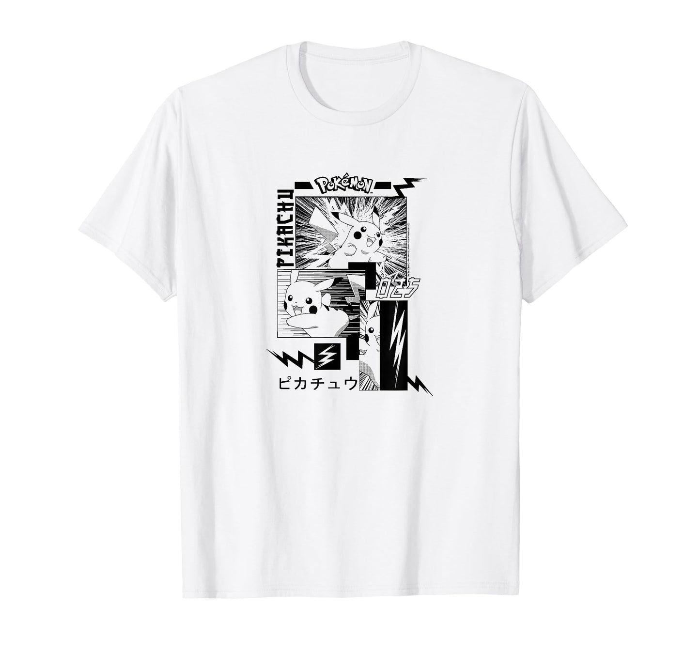 Pokémon - Pikachu Manga T-Shirt