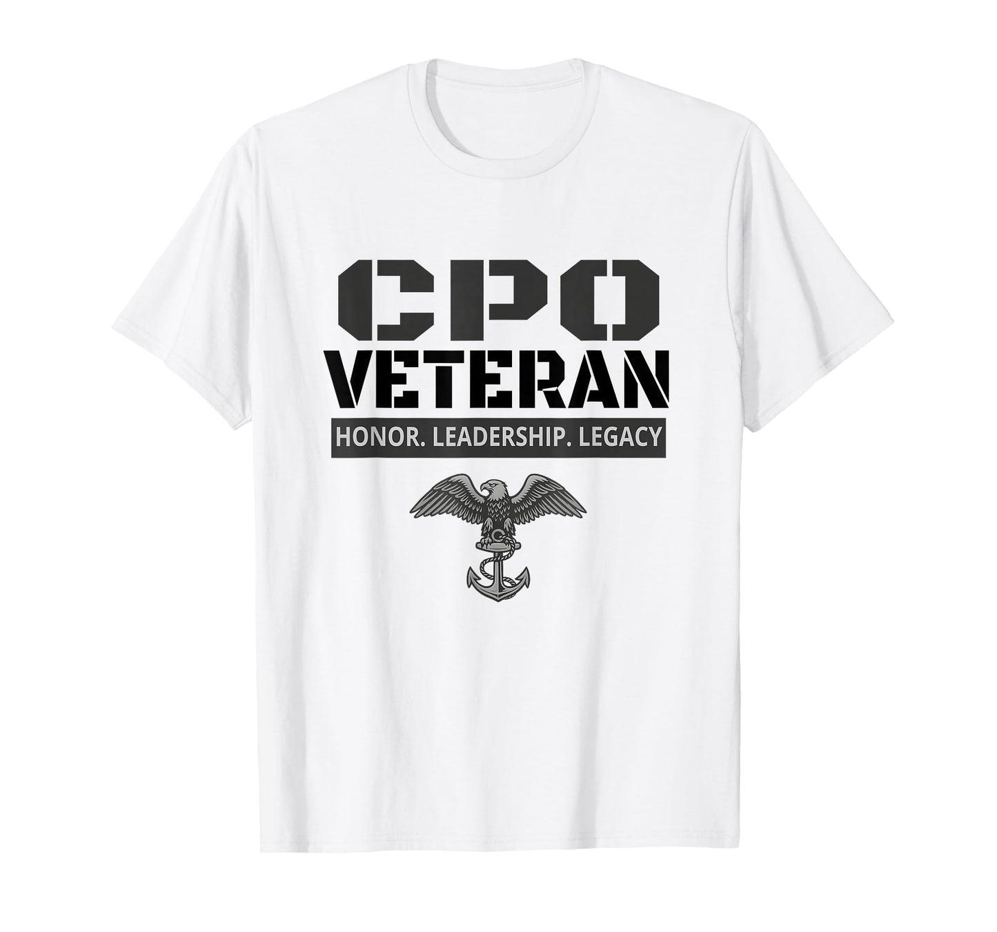 CPO Veteran Shirt Leadership American Patriot T-Shirt