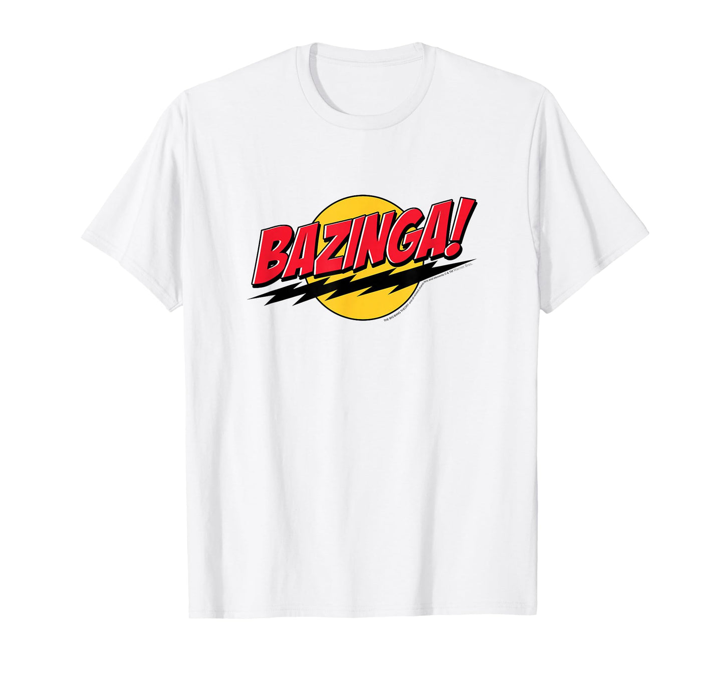 The Big Bang Theory Bazinga! Round Logo TV Show T-Shirt