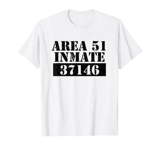 Area 51 Inmate Alien UFO T-Shirt