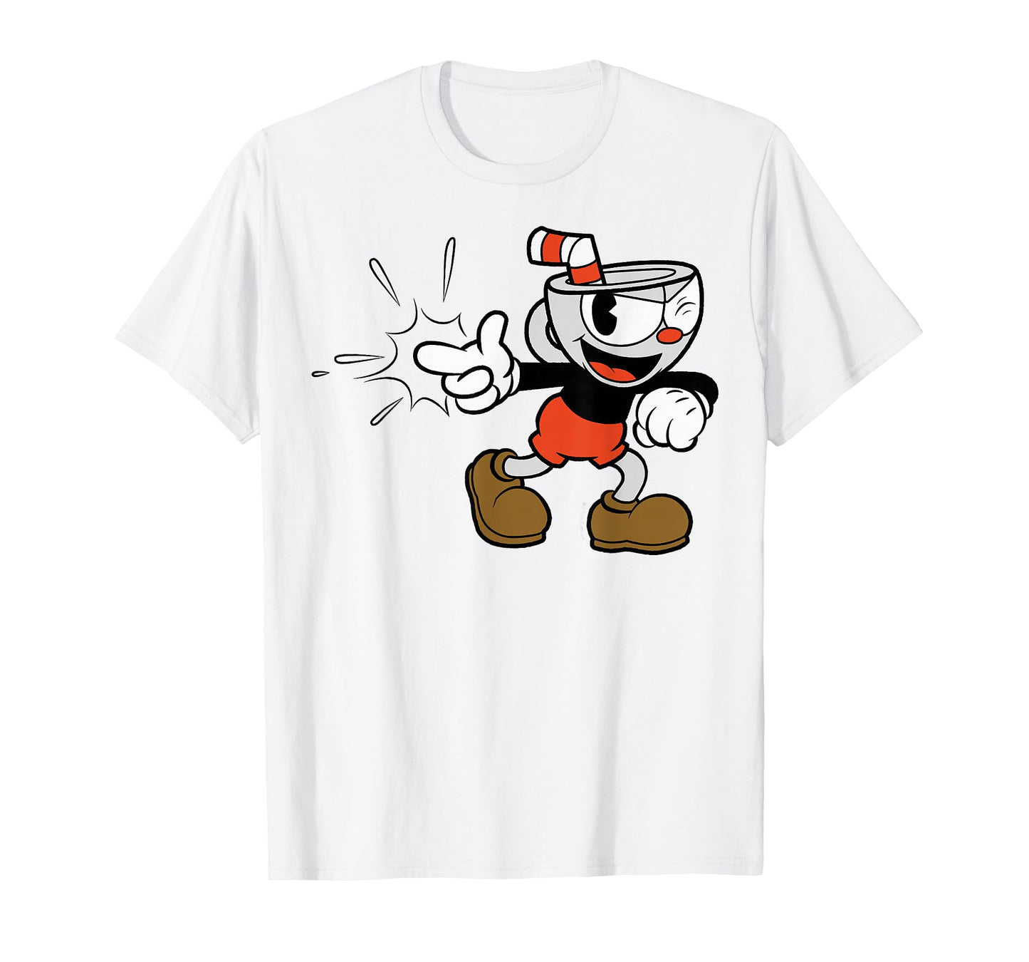 Cuphead Classic Wink With A Snap T-Shirt