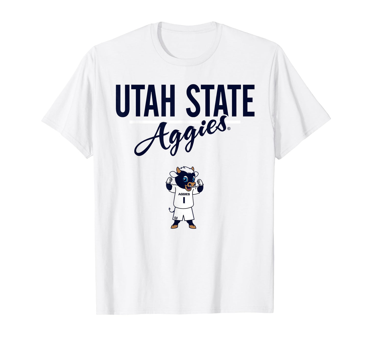 Utah State Aggies Big Blue Gray Officially Licensed T-Shirt