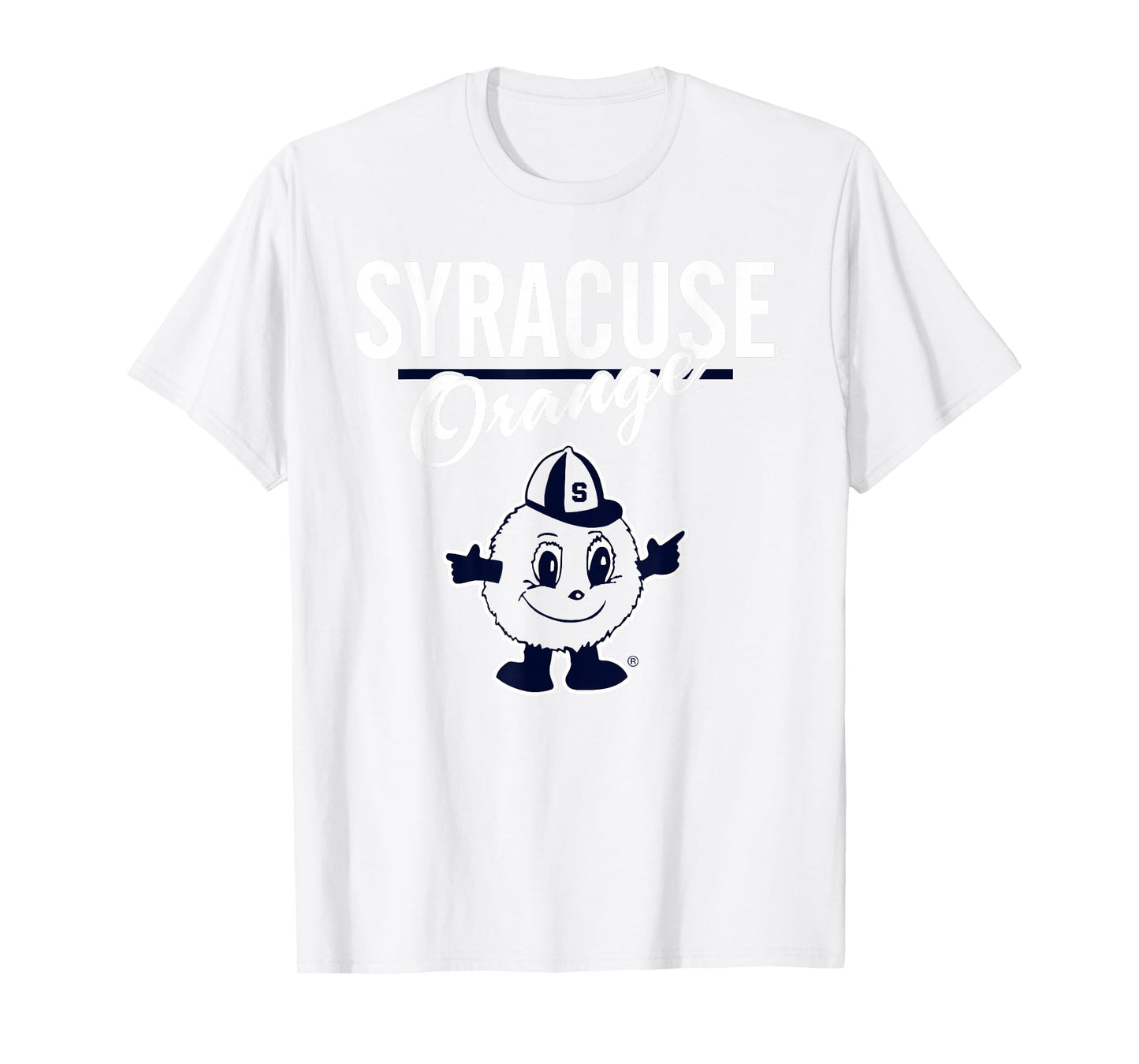Syracuse Orange Otto Mascot Team Color Officially Licensed T-Shirt