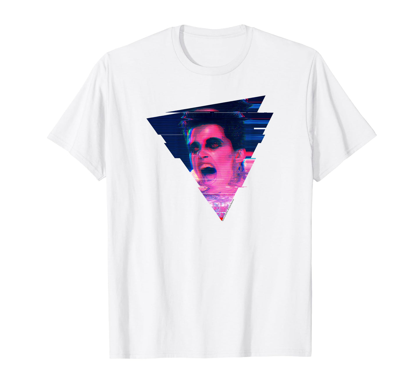 Ghostbusters Gozer Glitch Colorful Graphic Retro Movie T-Shirt