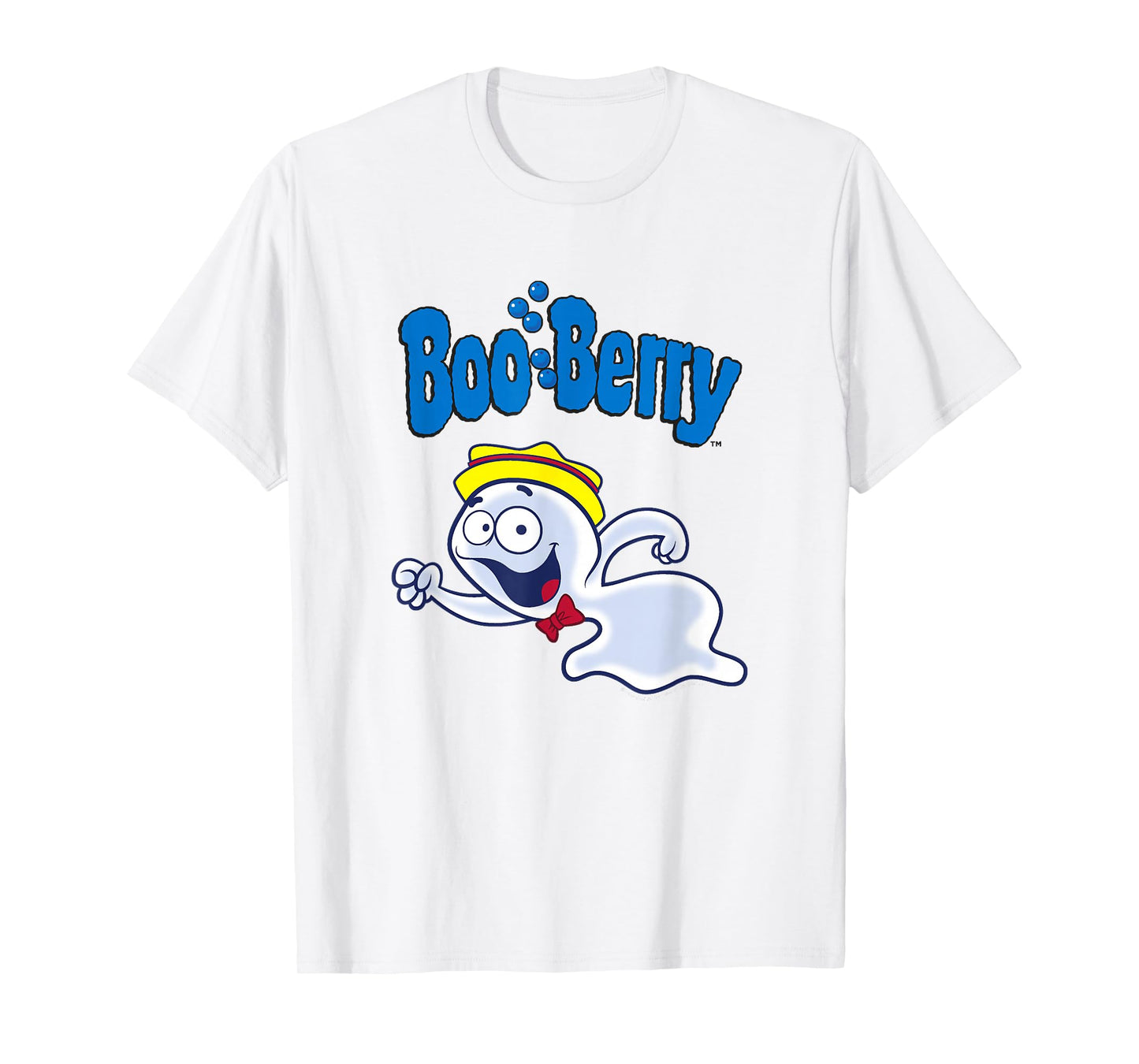 Boo Berry Iconic Funny Ghost Vintage Chest Portrait T-Shirt