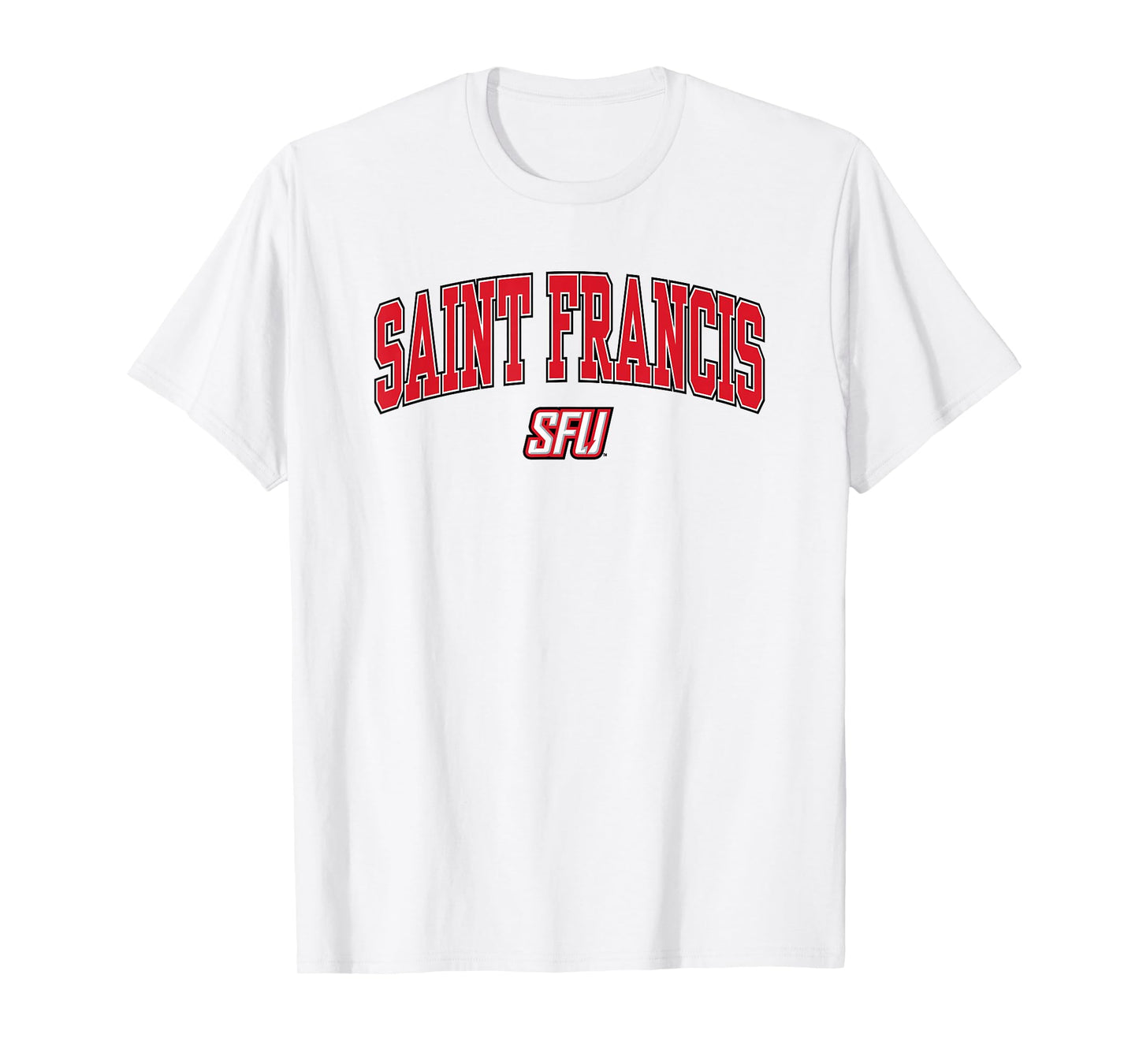 Saint Francis Red Flash Arch Over Officially Licensed T-Shirt