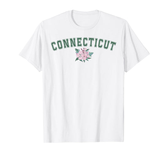 State of Connecticut Flower T-Shirt