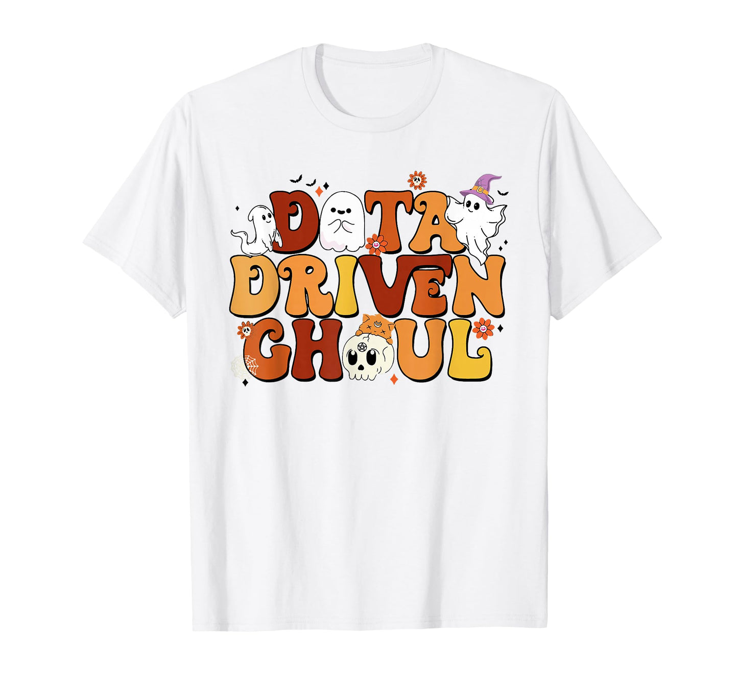 Data Driven Ghoul Funny Halloween T-Shirt