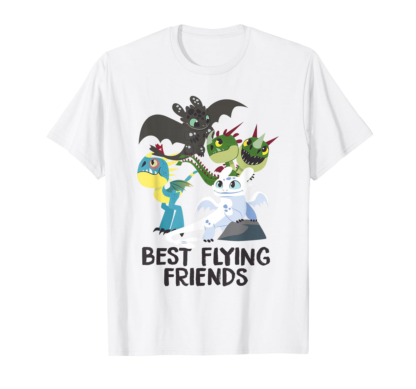 How to Train Your Dragon 3 Hidden World Best Friends T-Shirt