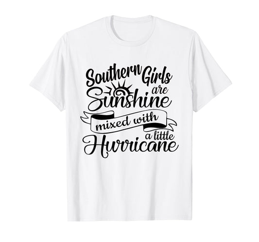 Sassy Southern Girl Texas Pride Cowboy Boots Rodeo Ladies T-Shirt