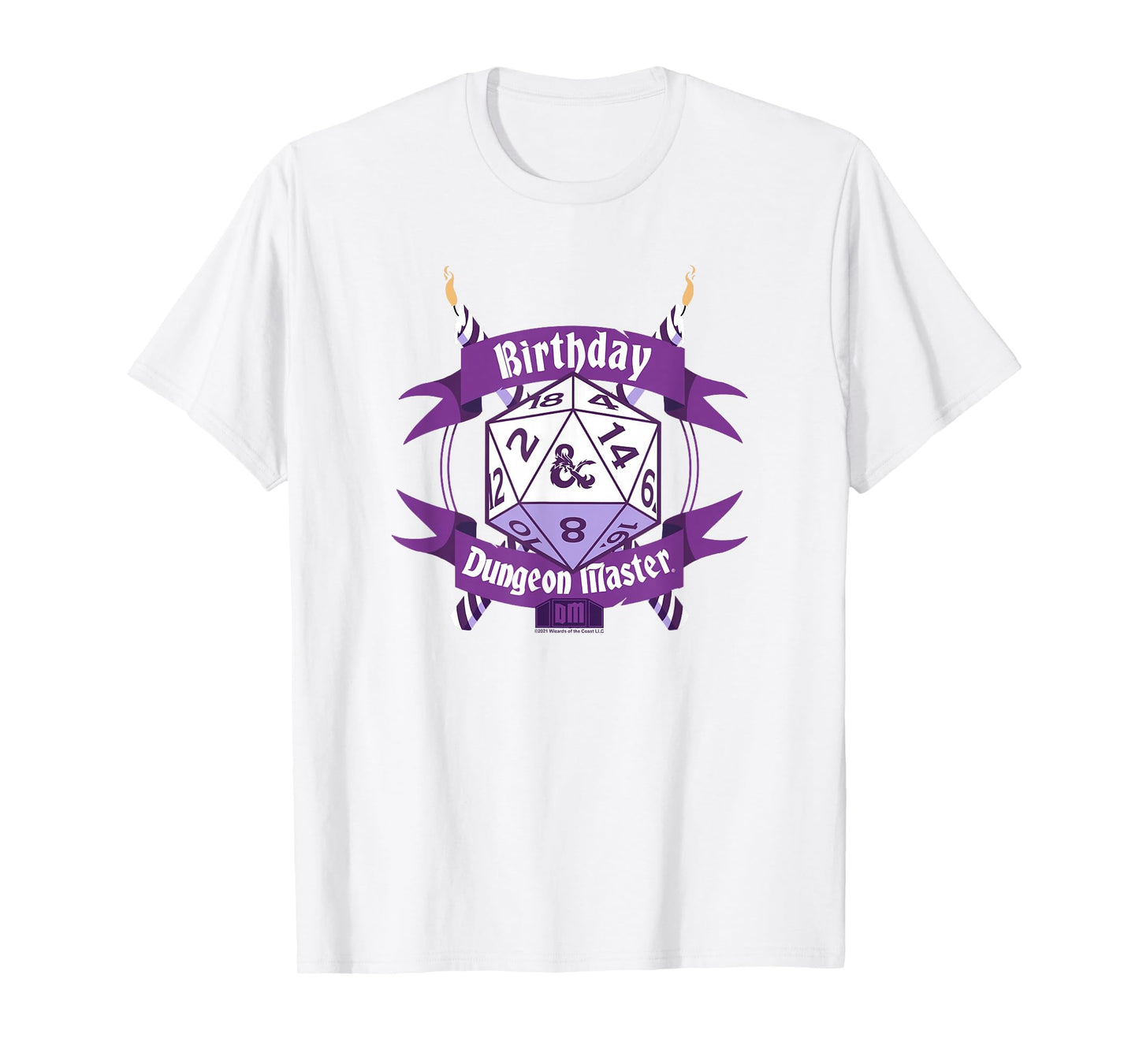 Dungeons & Dragons Birthday Dungeon Master T-Shirt