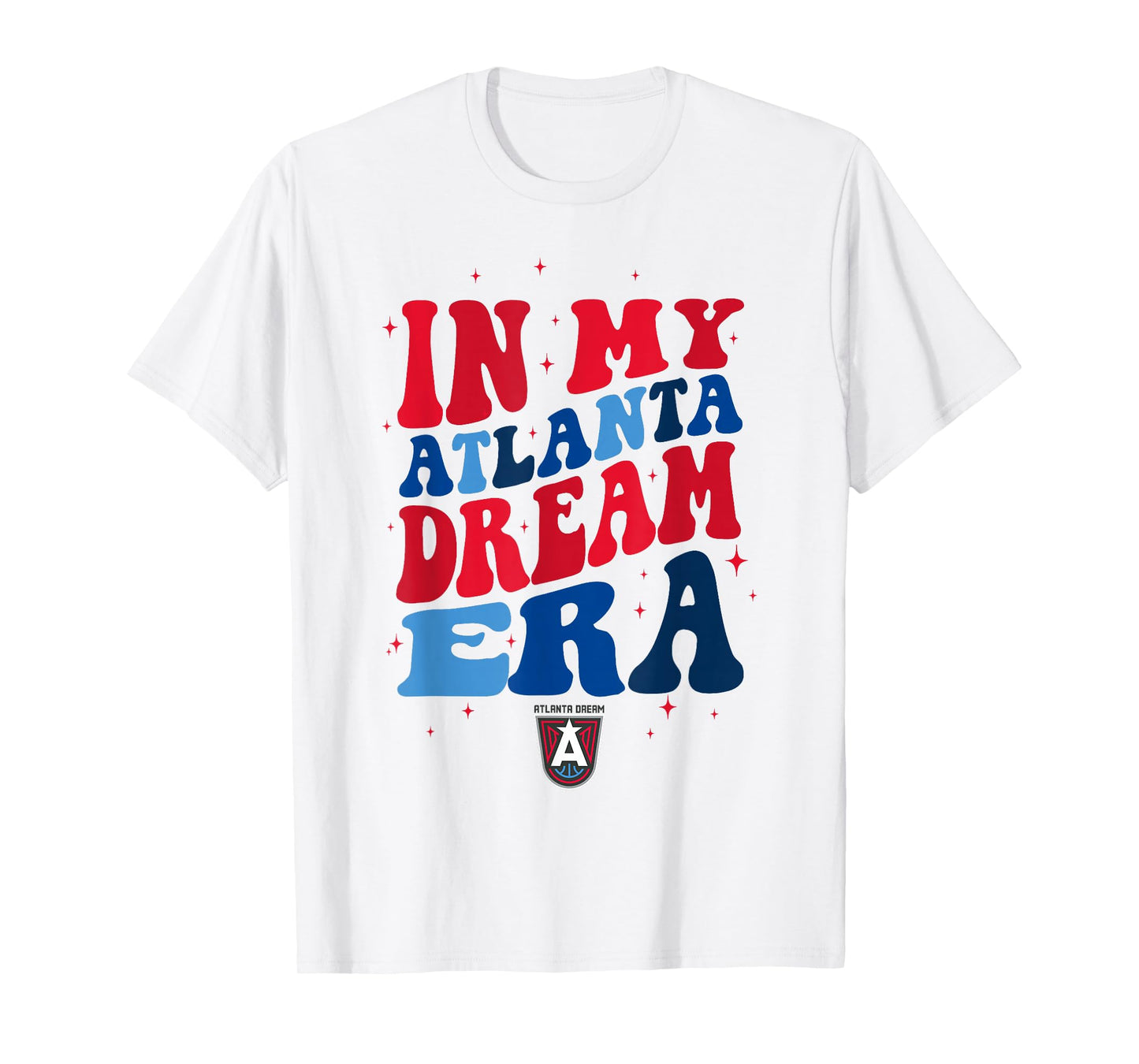 WNBA In My Atlanta Dream Era Retro Wave Logo T-Shirt