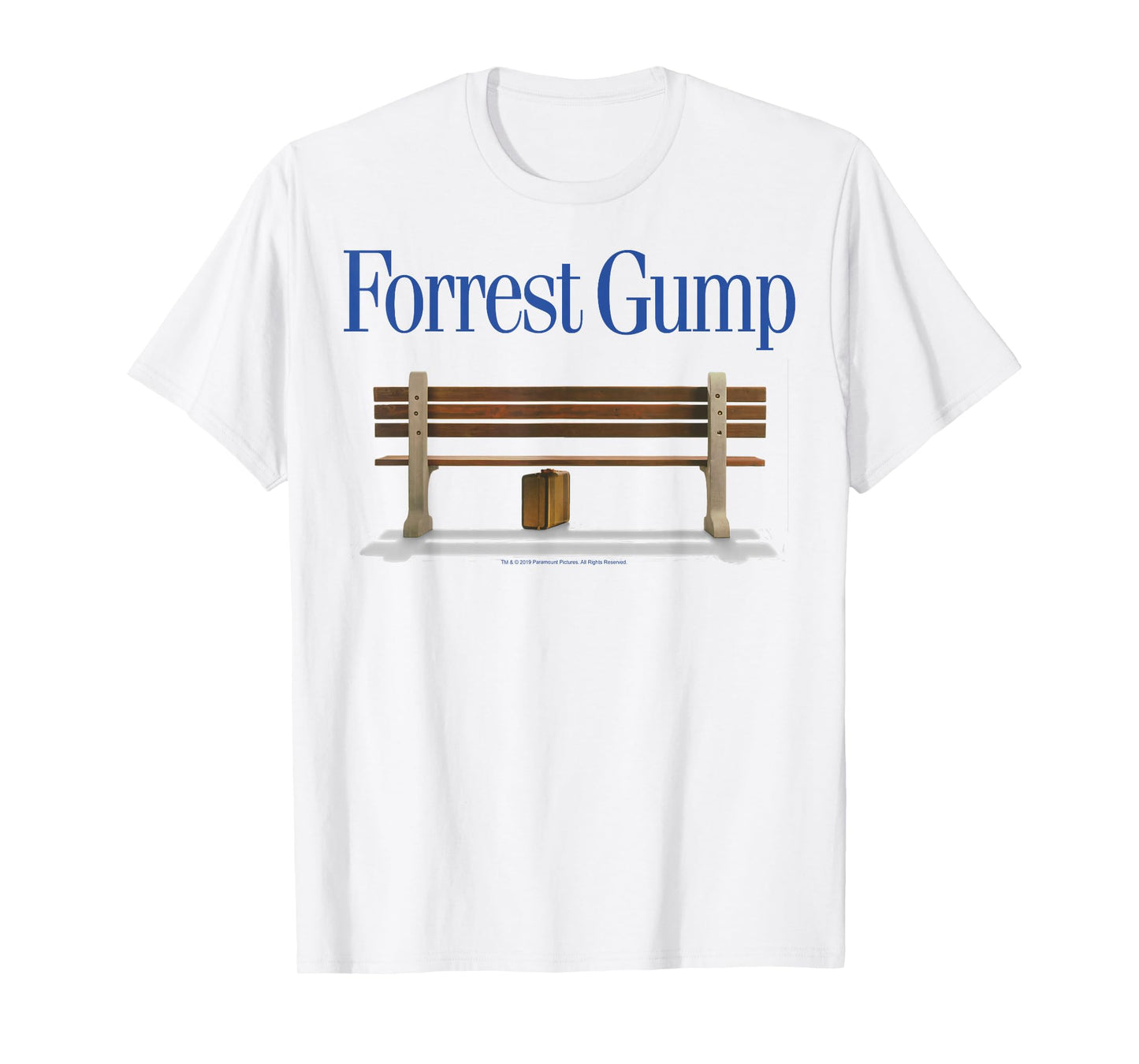 Forrest Gump Bench Title Logo T-Shirt