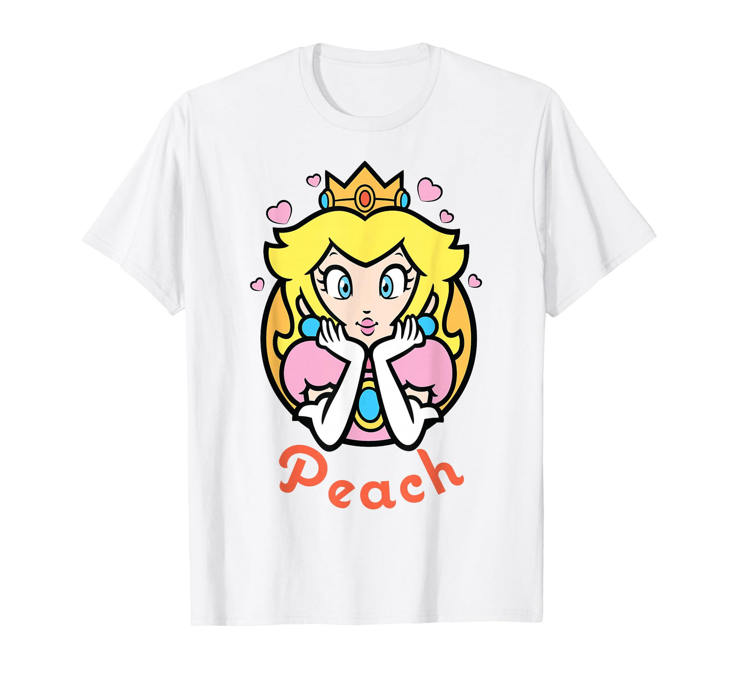 Nintendo Super Mario Princess Peach Portrait T-Shirt